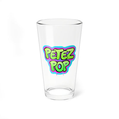 PetezPop Mixing Glass, 16oz #0001