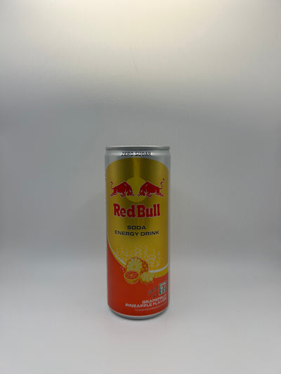 Red Bull Soda Energy Drink Grapefruit Pineapple