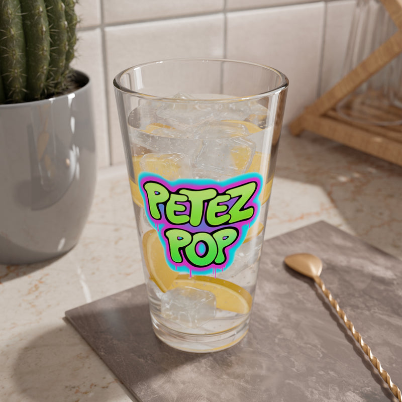 PetezPop Mixing Glass, 16oz 