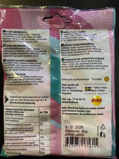 Blueberry raspberry bubs, Sweden