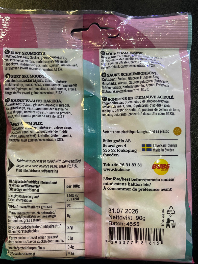 Blueberry raspberry bubs, Sweden