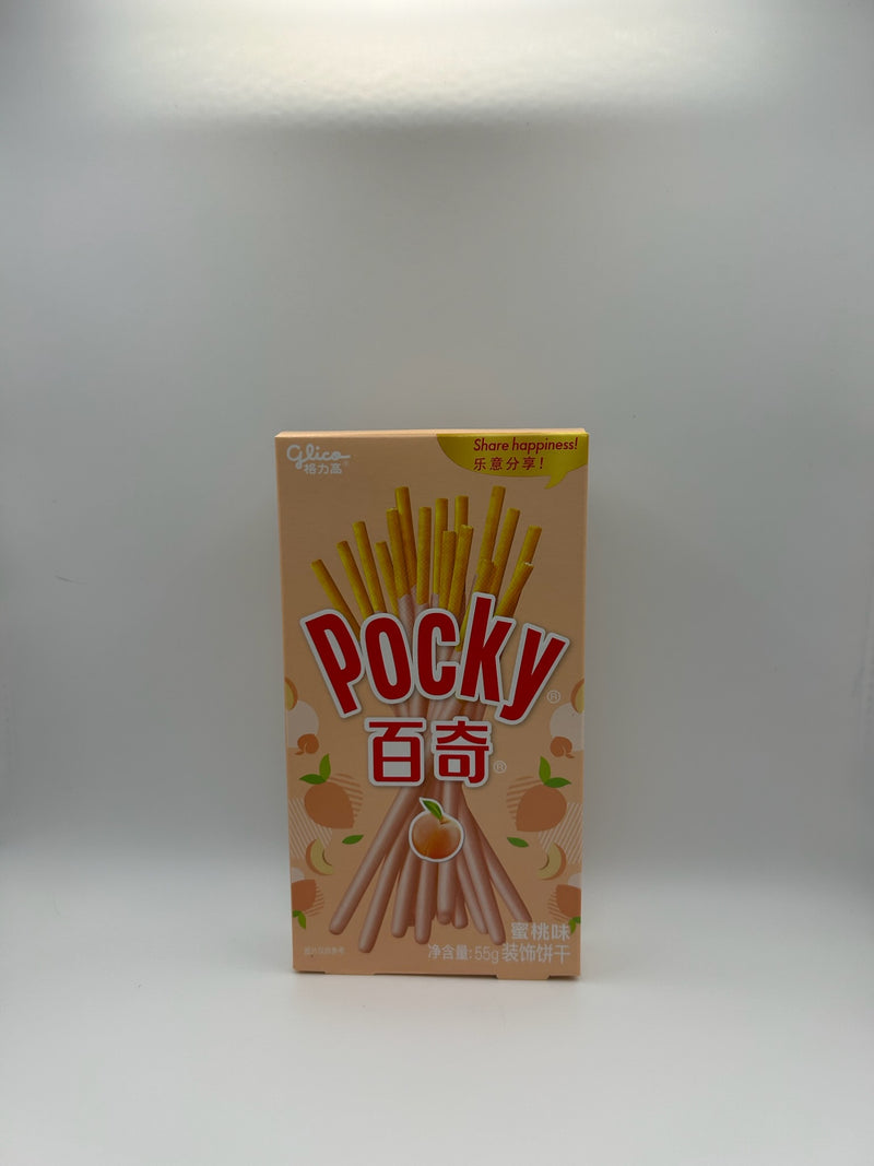 Pocky Peach Cream
