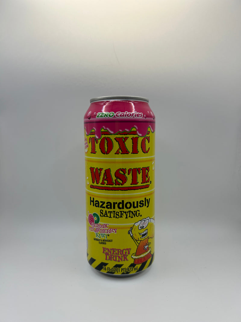Toxic Waste Seismic Strawberry Kiwi Energy Drink